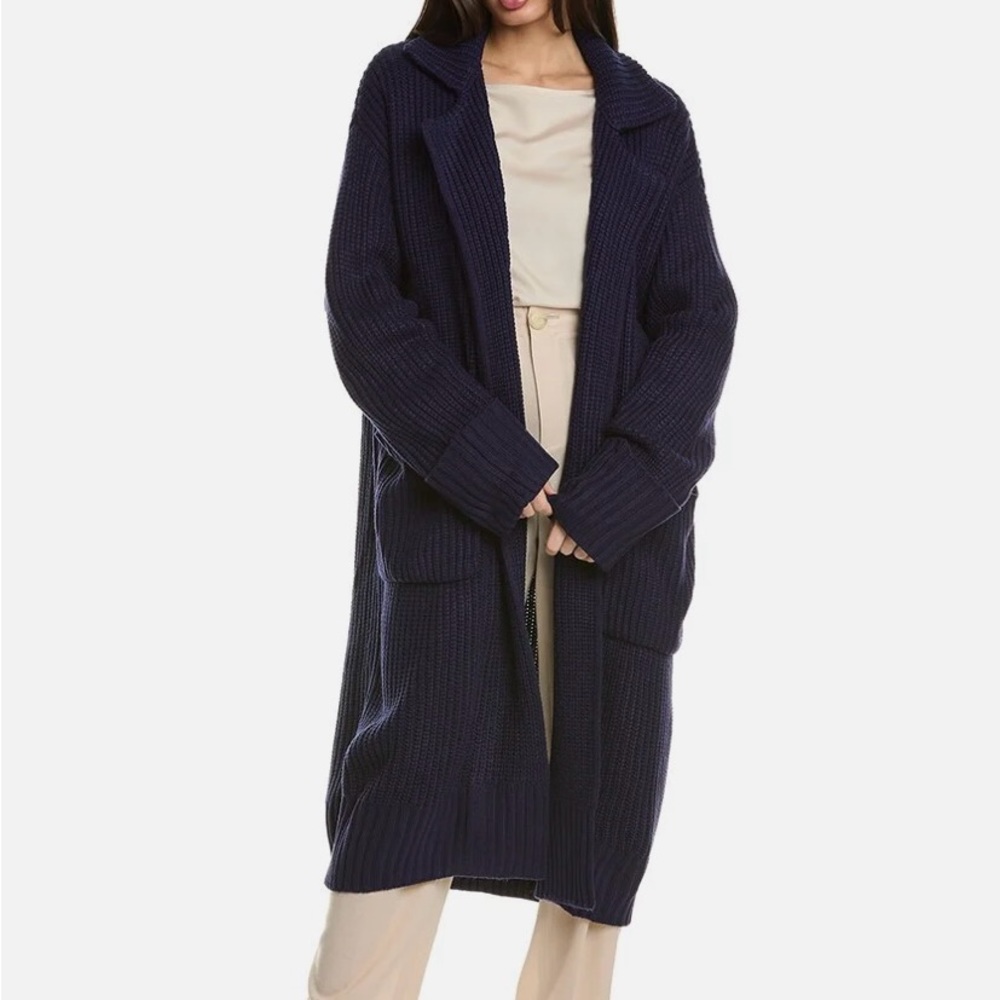 WeWoreWhat acrylic knit sweater/coatigan